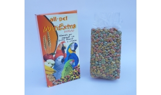 Allpet Fruit - granulat dla dużych papug 600 g