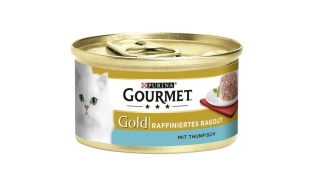 Gourmet Gold Ragout z tuńczykiem 12 x 85 g - karma dla kota