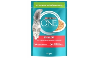 Purina One - mokra karma dla kotów sterylizowanych - Sterilcat Indyk 85 g