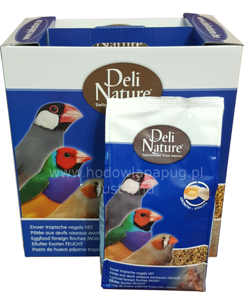 Deli Nature - Pokarm jajeczny dla ptaków Egzotycznych - egzotyka 1 kg (rozważany)