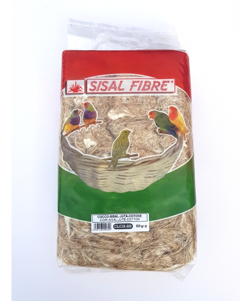 Sisal Fibre - Kokos, sizal, juta, bawełna 500 g