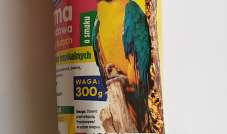 Kolba - kolby 30 cm dla Dużych Papug - Owoce Tropikalne 300 g