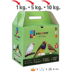 Easyyem - Pokarm jajeczny dla ptaków egzotycznych 5 kg