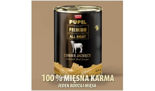 PUPIL Premium All Meat Gold - comber jagnięcy 400 g (karma dla psa)
