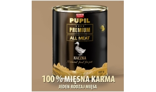 PUPIL Premium All Meat Gold - kaczka 800 g (karma dla psa)