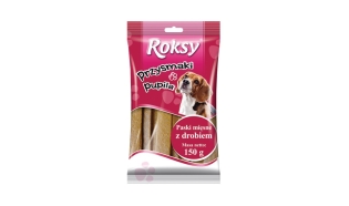 Przysmak dla psa - Roksy przysmak z drobiem 150 g