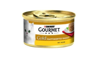 Gourmet Gold Ragout z kurczakiem 12 x 85 g - karma dla kota