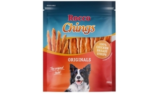 Rocco - Chings 75 g - paski z kurczaka - przysmak dla psa