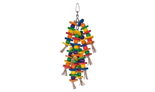 31732 - Zabawka dla papug - Drewniane łańcuchy z sizalem