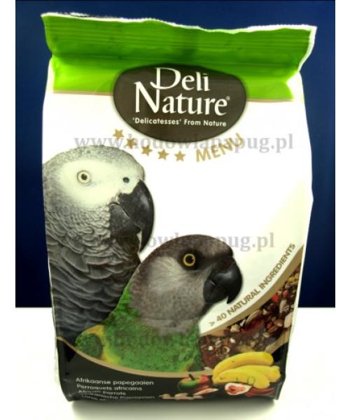 Deli Nature - Menu 5* Papugi Afrykańskie 800 g(żako)