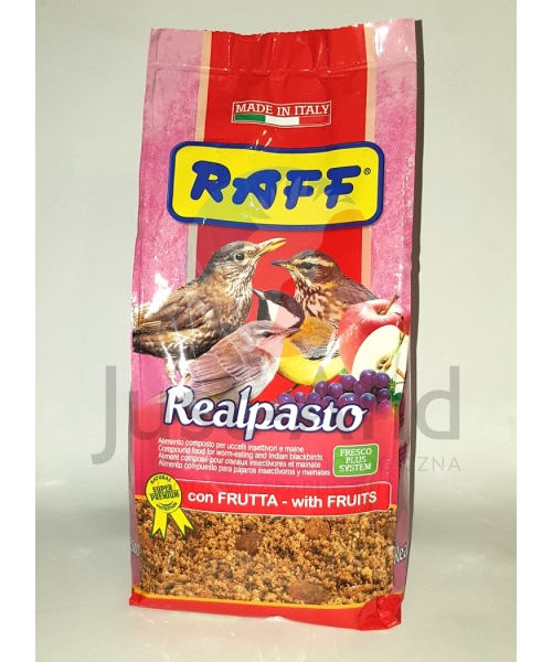 RAFF - Realpasto - Pokarm dla miękkojadów 1 kg rozważany (słowik, szpak, drozd, błyszczak, itp.)