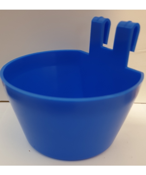 Poidło-Karmidło na plastikowych zaczepach (niebieskie)