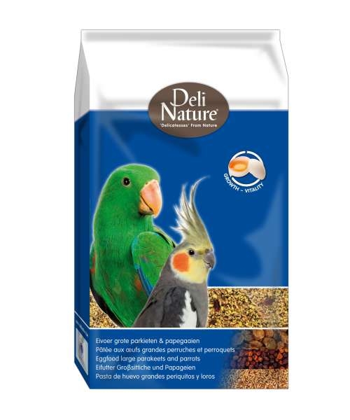 Deli Nature - Pokarm jajeczny dla dużych papug 1 kg (rozważany)