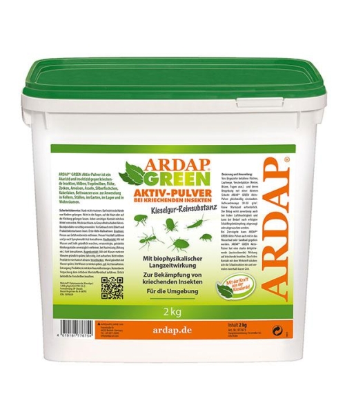 Quiko - Ardap GREEN Puder 2 kg - Aktywny proszek do dezynfekcji