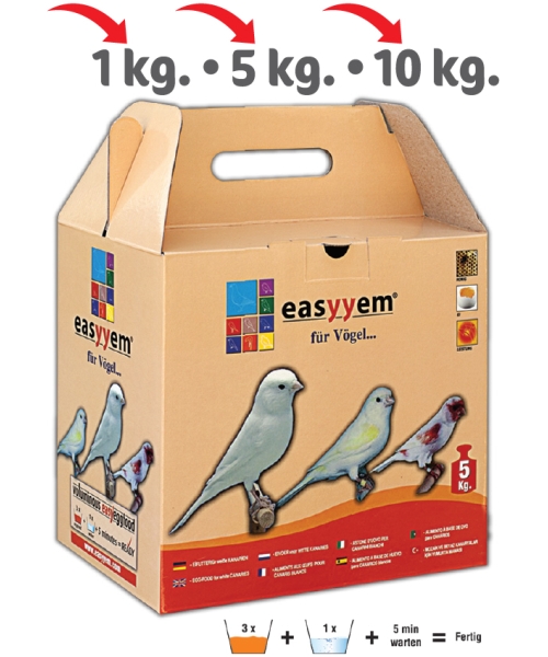 Easyyem - Pokarm jajeczny dla białych kanarków 1 kg