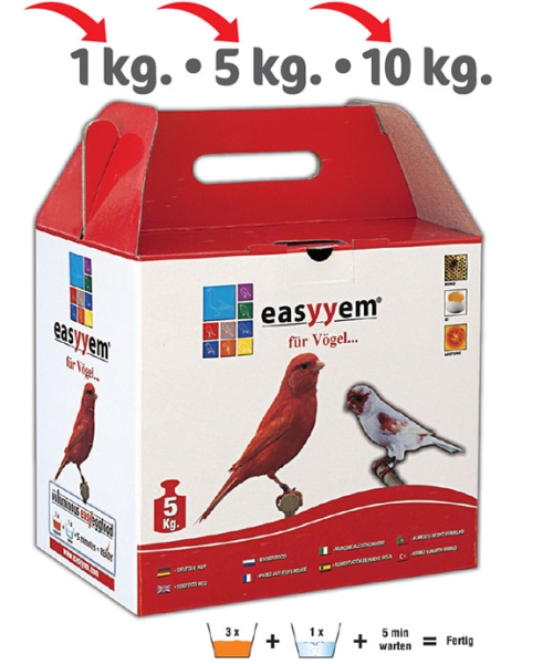 Easyyem - Pokarm jajeczny czerwony 1 kg