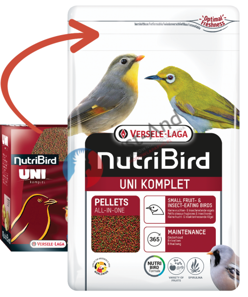 Versele-Laga - Nutri Bird Uni Komplet 1 kg (granulat)