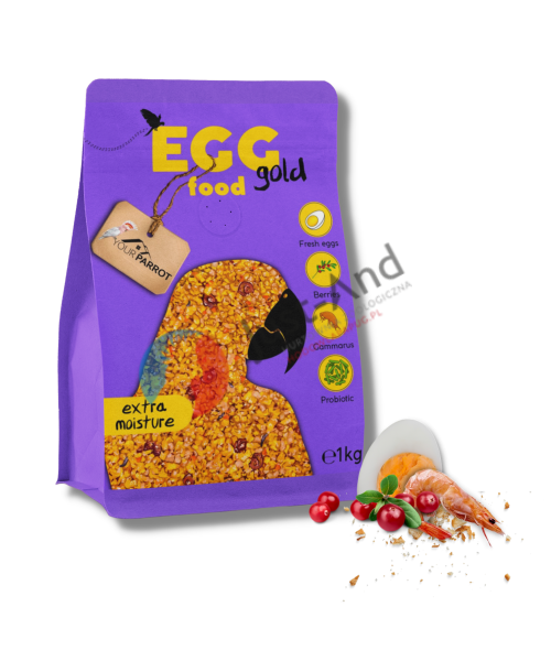 Your Parrot - Eggfood Gold - wzbogacony pokarm jajeczny dla papug 1 kg